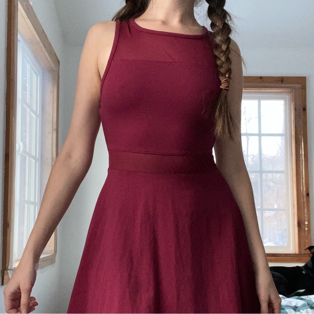 Illusion A-Line Express Dress - Picture 2 of 3